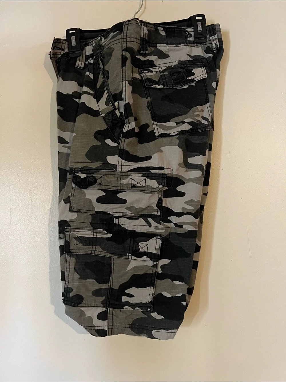 Company 81 Mens Urban Camo Cargo Shorts W32